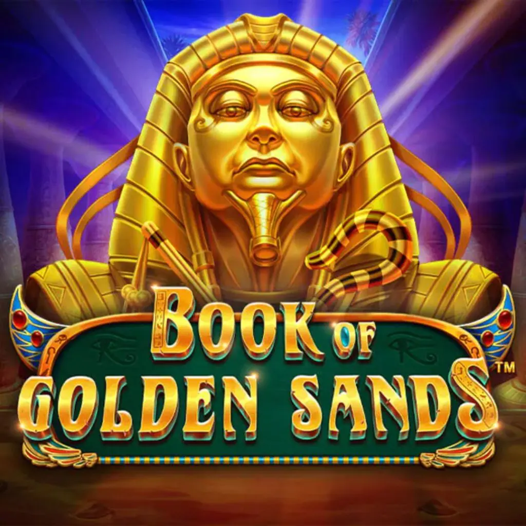 Book of Golden Sands Slot - Logo - Bearbrick8888