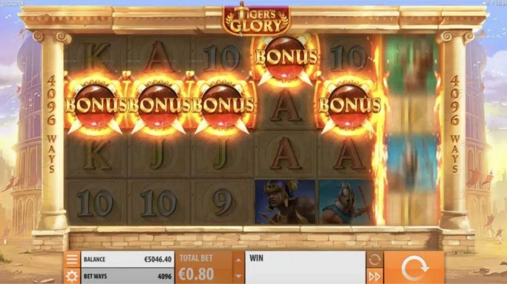 Tiger's Glory Slot - Bonus Features - Bearbrick888