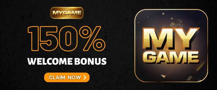 Mygame Promotion Banner - 150% Welcome Bonus