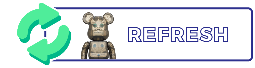 Bearbrick888 - Refresh Button