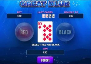 Great Blue Slot - Gamble Feature - Bearbrick8888