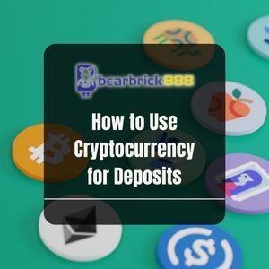 Bearbrick888 - How to Use Cryptocurrency for Deposits - Logo - Bearbrick8888