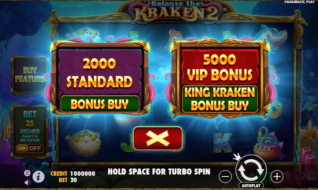 Release the Kraken 2 Slot - Kraken Bonus Buy - Bearbrick8888