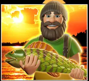 Big Bass Bonanza Slot - Fisherman Symbol - Bearbrick8888