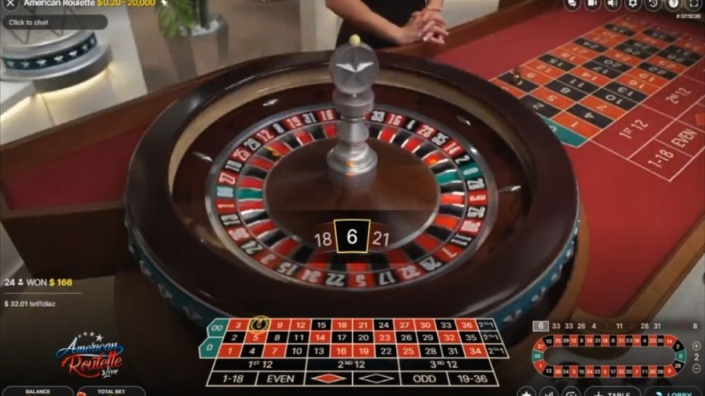 American Roulette Live - Gameplay 3 - bearbrick8888